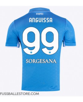 Günstige SSC Napoli Frank Anguissa #99 Heimtrikot 2024-25 Kurzarm